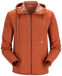 Толстовка Simms Vermilion Full-Zip Clay Heather  - фото 1