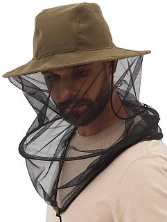 Панама-накомарник Huntsman Антигнус хаки смессовая - фото 8