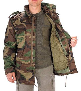 Куртка Mil-tec M 65 woodl  - фото 4