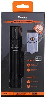 Фонарь Fenix тактический PD36R Pro + E03R V2.0 синий - фото 5