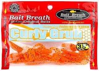 Приманка Bait Breath Curly Grub 3,5" Ur20 уп.10шт - фото 2