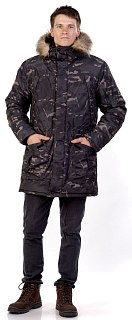 Куртка Cosmo-tex М Зима Аляска КМФ черный  - фото 2