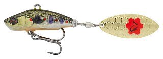 Тейл-спиннер Savage Gear 3D Sticklebait Tailspin 6.5см 9гр Brown Trout Smolt