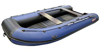 Лодка Хантер 420А НДНД сине-черный - фото 3