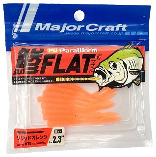 Приманка Major Craft PW Aji flat 2,3' цв.070 Solid orange