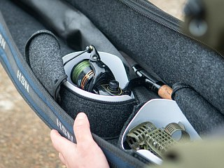 Чехол ХСН Feeder/Spinning жесткий синий д.100 145см - фото 14