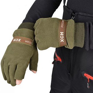 Перчатки ХСН Hunter-280 флис хаки - фото 3