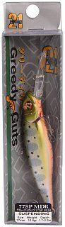 Воблер Pontoon 21 Greedy-Guts 77SP-MDR 77мм.10.8гр.1.7-2.2м 451