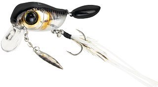 Воблер Jackall Micro Tappy hl silver & black
