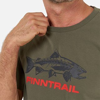 Футболка Fish 6712 Khaki - фото 9