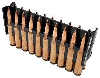 Патрон 308Win НПЗ FMJ 9,5-9,7г гильза биметалл пуля биметалл 1/20 - фото 6