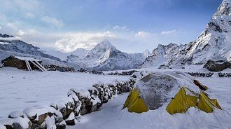 Как не замерзнуть в палатке зимой