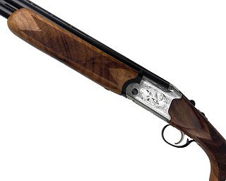 Ружье Beydora BDR 90 12x76 760мм серебристый ресивер гравировка - фото 9