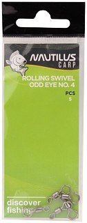 Вертлюг Nautilus Rolling swivel odd eye 4