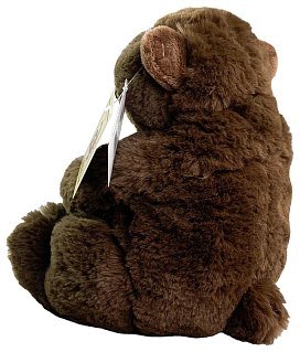 Игрушка Leosco Медведь коричневый 20см - фото 4