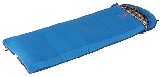 Спальник BTrace Duvet правый серый/синий