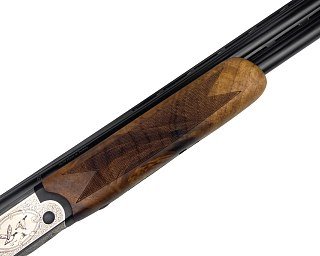 Ружье Beydora BDR 90 12x76 760мм серебристый ресивер гравировка - фото 4