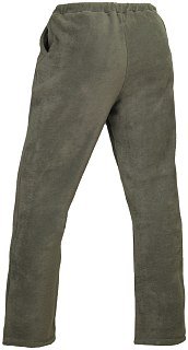 Брюки Хольстер Спортивные флис зеленые - фото 2