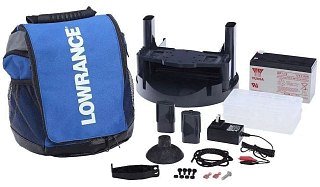 Сумка Lowrance с набором для зимней рыбалки Portable pack - фото 1