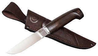 Нож ИП Семин Финский кованая сталь 95x18 венге литье - фото 1