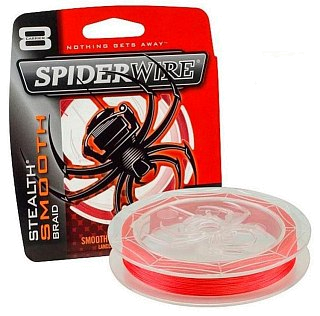 Шнур Spiderwire stealth smooth 8 red 150м 0,08мм - фото 1