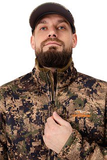 Куртка флисовая King Hunter Jacket camo green - фото 7
