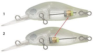 Воблер Zipbaits Khamsin tiny 40SP DR 202R - фото 2