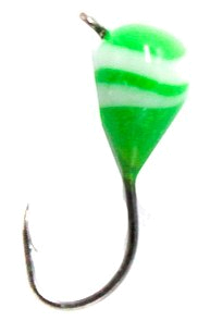 Мормышка Lumicom Капля с ушком вольф обмазка-винт 3,2мм GBL 1/10 - фото 1
