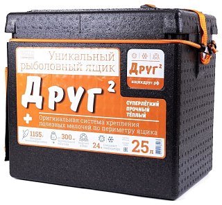 Ящик зимний Camping World  Друг-2 25 л черный  - фото 3