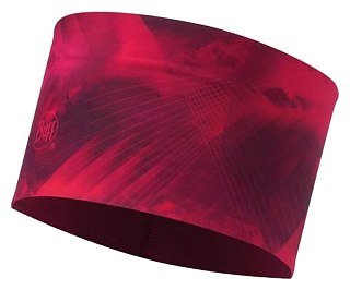 Повязка Buff Tech fleece headband atmosphere pink