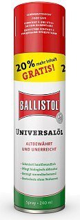 Масло оружейное Ballistol spray 240мл