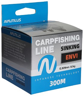 Леска Nautilus Envi Fluoro orange 300м 0,309мм 8,1кг  - фото 5