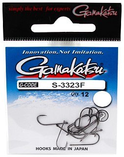 Крючок Gamakatsu NL LS-3323F black №8