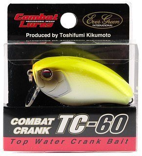 Воблер Ever Green Combat Crank TC-60 №602 - фото 2