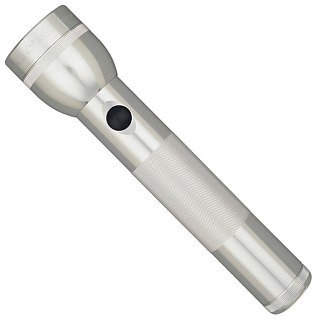 Фонарь Maglite S2D 10 6E серебро 