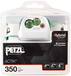 Фонарь Petzl Actik green - фото 1