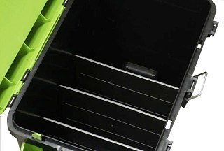 Ящик зимний Helios Fish box 19л двухсекционный зеленый - фото 7