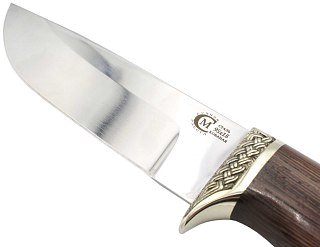 Нож ИП СЕМИНА Егерь кованая сталь 95х18 венге литье - фото 5