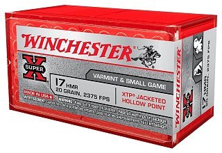 Патрон 17HMR Winchester XTP Jacked HP 1,30г (50шт) - фото 2
