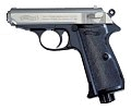 Пистолет PPKS Walther 4.5 никель