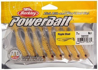 Приманка Berkley Powerbait Ripple Shad cappuchino 7см - фото 2