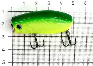 Воблер Lucky Craft Malas Mini 0019 Lime Chart  - фото 2