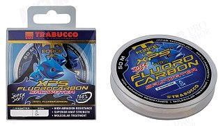 Леска Trabucco T-force fluorocarbon SW 50м 0,145мм