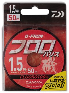 Леска Daiwa D-FRON fluoro harisu 1,5 50м