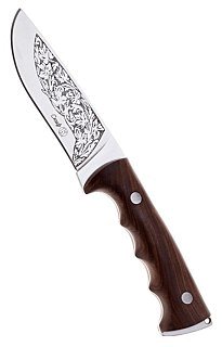Нож Кизляр Скиф разделочный рукоять кавказский орех - фото 1