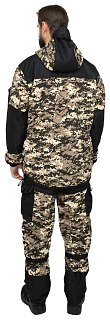 Костюм Huntsman Горка-3 combo В-003/черный смесовая рип-стоп - фото 4