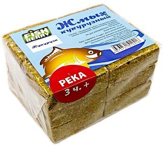 Жмых Fish Berry кукурузный Макуха Кукуруза Река 3 часа+ 12шт