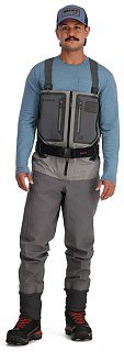 Вэйдерсы Simms G4Z Waders Stockingfoot Slate  - фото 2