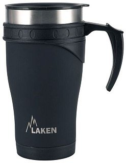 Термокружка Laken с крышкой 500 мл черная - фото 1