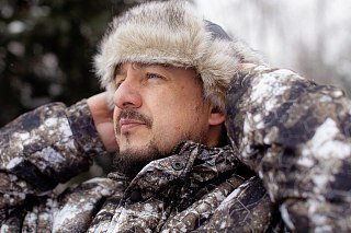 Шапка-ушанка Huntsman Полюс серый/черный  - фото 26
